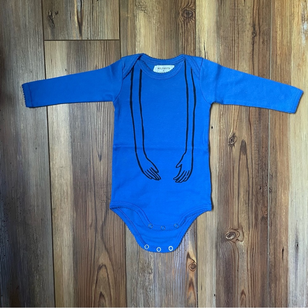 Wolf & Rita x JC de CASTELBAJAC Blue Onesie